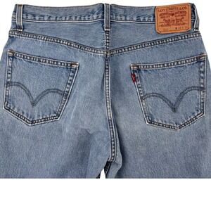Levi Strauss 550 Relaxed Fit Jeans Mens‎ W34 L30 Blue (Real Measurements 33x29)